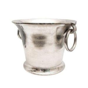 Seau à glace et bac à vin isothermes en aluminium à double paroi avec poignées, élégant pour les fêtes, emballé en carton - Product Image 2