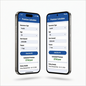 Aplicación de Seguros Royalcraft – Seguros de Salud, Vida y Vehículos, Gestión de Políticas, Reclamos y Renovación ios/android - Product Image 3