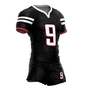 ชุดกีฬารักบี้คุณภาพสูงสำหรับผู้ใหญ่ เนื้อผ้าโพลีเอสเตอร์ตาข่าย ระบายอากาศ แห้งเร็ว  รับสั่งทำชื่อทีม ชุดยูนิฟอร์มรักบี้ - Product Image 3