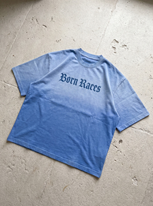 T-shirt personnalisé surdimensionné vintage délavé en coton épais, streetwear graphique, coupe ample unisexe, décontracté, marque privée - Product Image 4
