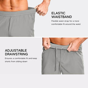 Factory Made Men's Sport <b>Shorts</b> Quick Drying Elastic Waist Badminton Tennis Fitness <b>Shorts</b> Outdoor Running Sports for Fitness - Product Image 5