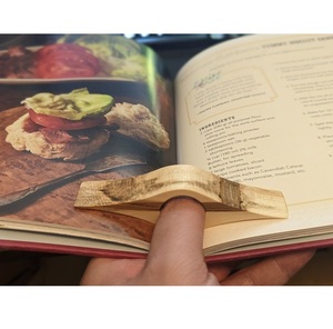 Porte-page en bois de qualité supérieure, ouvre-livre portable, outil de lecture pour les voyages - Product Image 2