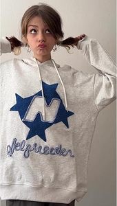 Sudadera con capucha para hombre de forro polar técnico personalizado, estilo urbano, con bordado de plumón, patchwork, lisa, oversize, de felpa francesa, tendencia invierno 2026 - Product Image 3