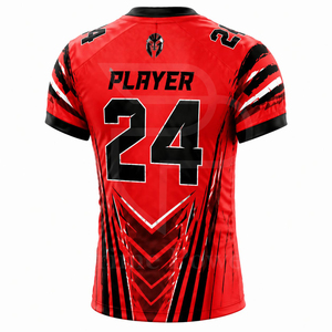 Conjunto de Uniforme de Fútbol Americano Personalizado, Jersey Sublimado de Media Manga y Pantalones, Transpirable, de Secado Rápido, Ecológico, para Entrenamiento y Competencia - Product Image 3