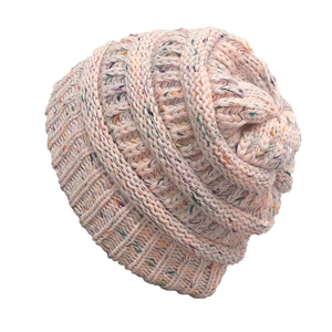 Gorro de Lana Pura Tejida, Estilo Simple con Borde, para Playa o Negocios - Product Image 4