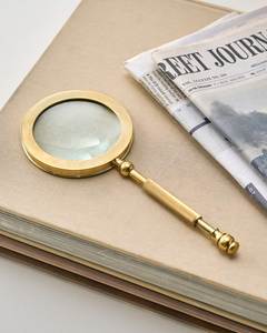 Loupe de conception simple, de forme ronde, faite à la main, avec des motifs personnalisables et en métal durable, pour la décoration de bureau - Product Image 6