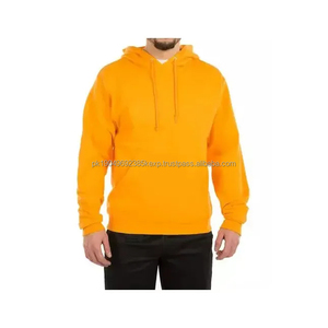 Sweat à capuche pour homme de haute qualité 350 GSM, bicolore, coupé et cousu, 100% coton, cordon de serrage, imprimé numérique et brodé - Product Image 4