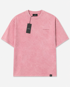 เสื้อยืดคอกลมทรงบ็อกซี่ ผ้าฝ้าย 100% สำหรับผู้ชาย ลายย้อมสีแบบแอซิดวอช น้ำหนัก 180 กรัม ทรงปกติ สไตล์สตรีทแวร์ โลโก้เรียบง่าย เสื้อยืดลำลองแขนยาว - Product Image 6