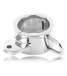 IRISCO Adult Male Sex <b>Toys</b> Stainless Steel Ball Stretcher Scrotum Testicle Stretch CBT Device Cock Ring Ball Weight High Quality - Product Image 1