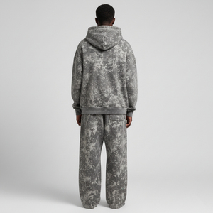 Trajes Deportivos de Invierno para Hombre, Personalizados, Lavados con Ácido, con Logotipo Impreso, Peso Medio, 100% Algodón, Precio al por Mayor - Product Image 2