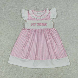 Vestidos de tela a cuadros con volantes para niñas, para el 4 de julio, vestido con volantes para bebés y niñas, 4 de julio - Product Image 5