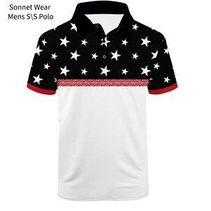 Polo imprimé décontracté pour homme - Product Image 6