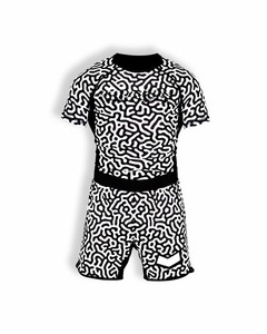 ชุดออกกำลังกายฤดูหนาวแบบแห้งเร็ว พิมพ์ลายตามสั่ง ขายส่ง ขนาดตามต้องการ ชุดรัดรูป 2 ชิ้น ลายเรียบ สำหรับทุกเพศ - Product Image 2