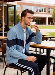 Blouson bomber classique zippé pour homme de haute qualité, sur mesure, mode décontractée, léger, vêtement d'extérieur saisonnier - Product Image 4