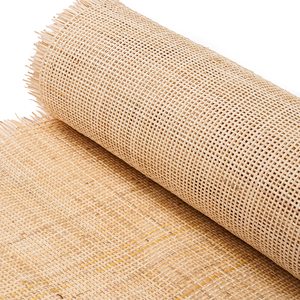 เสื่อหวายธรรมชาติแบบม้วน แผ่นตาข่ายทอ หวายม้วน สำหรับตกแต่งบ้านและงานฝีมือ - Product Image 5