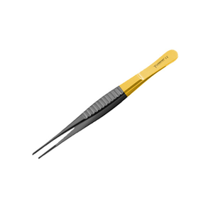 TOP Quality Adson Debakey Dissecting Forceps 5" Black/Gold Micro Vascular & Plastic surgery German Steel Surgical Instruments CE - Product Image 1
