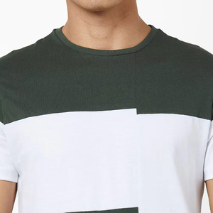 T-shirts confortables sur mesure, vêtements décontractés de haute qualité, designs imprimés modernes, motifs unis, t-shirts en tricot pour hommes - Product Image 5