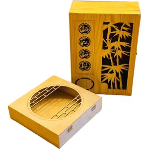Compensato personalizzato incisione Laser dal fornitore del Vietnam ampio taglio CNC per scatole di legno personalizzate segni parete legno