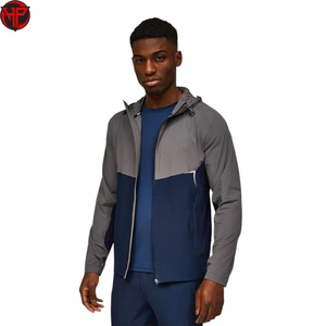 Conjunto Deportivo Impermeable para Hombre, Chaqueta con Capucha y Pantalones de Secado Rápido y Transpirables, Ropa Deportiva para Entrenamiento al Aire Libre - Product Image 2