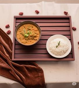 Ensemble de plateaux en bois de Sheesham de qualité supérieure, faits à la main, style rustique indien, écologiques, pour la cuisine et la table - Product Image 3