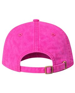 Gorra de Béisbol de Algodón Rosa Intenso, Lisa, Ajustable, Unisex, Deportiva, Informal, Transpirable, Cómoda, con Logotipo Personalizado, Gorras Premium - Product Image 2