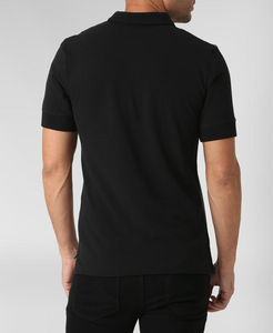 Polo en coton 100% de haute qualité, 220g, uni, imprimé avec logo personnalisé, grandes tailles, polos pour hommes - Product Image 3