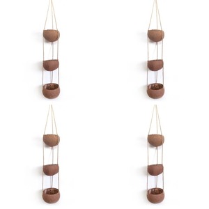Support mural minimaliste en métal pour plantes avec crochets elliptiques pour plantes vertes d'intérieur - Product Image 2