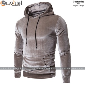 เสื้อฮู้ดผู้ชายผ้าฟลีซสำหรับฤดูหนาว สีตามสั่ง ระบายอากาศได้ดี เป็นมิตรกับสิ่งแวดล้อม ให้ความอบอุ่น สไตล์ฮิปฮอป - Product Image 4