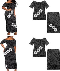 Robe midi à imprimé floral et épaules dénudées pour femme, décontractée, d'été, tissée, ajustée, avec boutons décoratifs - Product Image 3