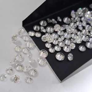 Diamant de laboratoire rond brillant de couleur D, 0,3 CT, 0,5 CT, 1 CT, prix de gros avantageux - Product Image 5