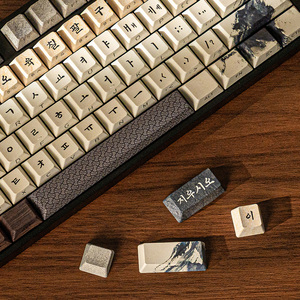 [ATWOINTERNATIONAL] Teclado para juegos estilo coreano ATWO Munbangsau, teclado mecánico coreano Hangul de tamaño completo - Product Image 5