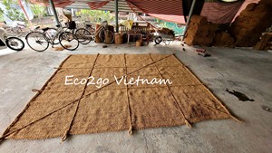 Voile d'ombrage tissée en fibre de coco – Forme rectangulaire personnalisable pour serre de jardin et utilisation sur la plage - Product Image 6