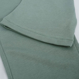 Pantalon pour femme, best-seller, hiver, respirant, taille mi-haute, couleur unie, 100% coton, confortable - Product Image 4