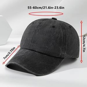Gorras de Béisbol Casuales Unisex de 6 Paneles, 100% Algodón, Estructura Común, Personalizadas al por Mayor y de Alta Calidad - Product Image 2