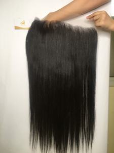 Extensiones de cabello humano Remy 100%, pelucas de cierre Frontal de tejido de Vietnam, estilo ondulado Natural, materia prima, precio de fabricación al por mayor - Product Image 2