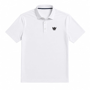 เสื้อโปโลกอล์ฟแขนสั้น 88% โพลีเอสเตอร์ 12% สแปนเด็กซ์ พิมพ์ลายแบบซับลิเมชั่นตามสั่ง แห้งเร็ว สำหรับผู้ชาย - Product Image 5