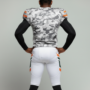 Conjunto de Uniforme de Fútbol Americano Más Popular para Unisex, Impresión Totalmente Personalizada, Uniforme Deportivo 100% Transpirable con Manga Corta - Product Image 2
