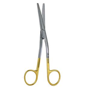 TC Cottle Dorsal Tijeras Instrumentos médicos 16cm Medio oro Carburo de tungsteno Insertado Acero inoxidable Metzenbaum Tijeras - Product Image 1