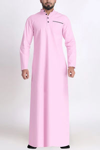 Thobe islamique sur mesure pour hommes, vêtements islamiques grande taille, Jubba pour enfants et adultes, ensemble familial assorti de thobes islamiques pour hommes - Product Image 5