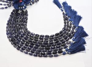 ลูกปัดทรงกระบอกเหลี่ยมเพชรพลอยไอโอไลต์ขนาด 6x10 มม. ลูกปัดพลอยไอโอไลต์ 10 นิ้ว ลูกปัดทรงรีแฟนซีเหลี่ยมเพชรพลอยไอโอไลต์สำหรับทำเครื่องประดับ - Product Image 5