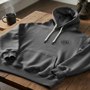 Sweat-shirt à capuche décontracté en polaire pour femme avec logo personnalisé, design graphique et poche kangourou, idéal pour l'automne et les activités de plein air - Product Image 5