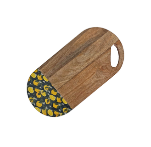 Natural Wooden Handcrafted Enamel Print Cutting <b>Board</b> Best quality For kitchen Every Day Use In Wholesale - Product Image 6