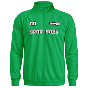 Chaqueta Deportiva de Poliéster Transpirable con Logotipo Personalizado al por Mayor, Chaqueta de Entrenamiento con Cremallera Completa, Ropa Deportiva de Equipo, Fabricante OEM ODM, Uniformes Escolares y de Club - Product Image 2