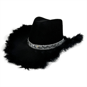 Chapeau de cowboy Western Travel, style export américain, 100 % polyester, décontracté et tendance pour l'été, avec une coupe moderne et un look professionnel. - Product Image 5