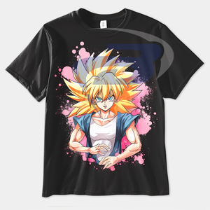 New Stylish Men's Loose Printed Anime T-<b>Shirts</b> Multi Pattern Stock <b>100</b>% Cotton Short-Sleeved Anime T-<b>Shirts</b> For Men's Women's - Product Image 4