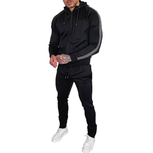 Conjuntos Deportivos de 2 Piezas para Hombre, Trajes Deportivos de Manga Larga con Cierre Completo, Conjuntos Deportivos Activos - Product Image 4