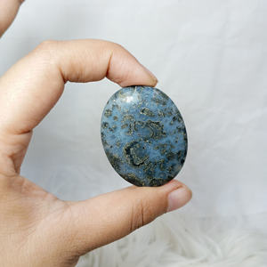 Piedras de Jaspe Natural de Indonesia de Alta Calidad al por Mayor, Gemas Artesanales, Cristal Curativo Pulido, 45x35x15mm, 30 piezas/kg - Product Image 4