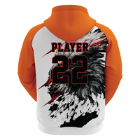Hoodie Cetak Atletik NextGen untuk Kenyamanan, Sweatshirt Berkerudung Velocity Pro 100% Poliester Unisex