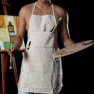 AQDAS INDUSTRIES AI-DA-012 Delantal sin mangas para limpieza de cintura, material de algodón/poliéster - Product Image 6