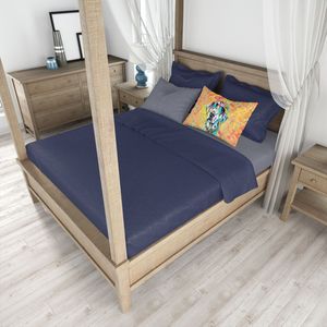 Funda De Almohada estándar decorativa con ilustraciones dálmatas Hippie Dawg, funda de cojín ligera supersuave de fácil cuidado - Product Image 4